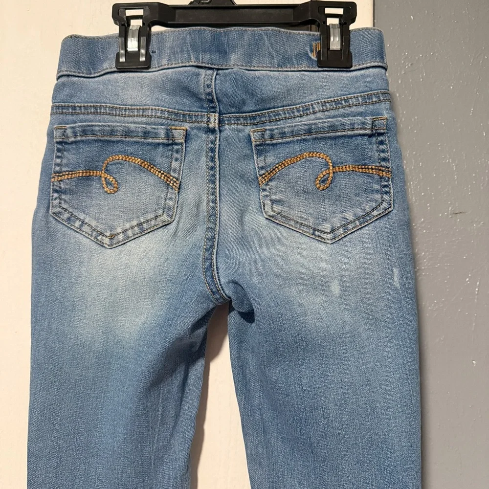 Justice Girls Light Blue Midrise Jeggings